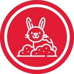 מצע לכלובים – אייקון אדום