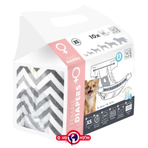 אמפטס חיתולים XS לנקבות 10 יח' 20-40 ס''מ 1 יחידות