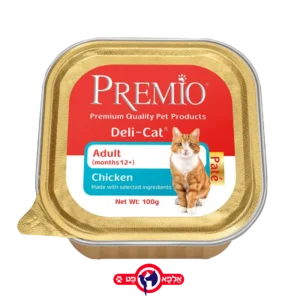 פרימיו מעדן עוף לחתול 100 גרם פטה Pate 1 יחידות