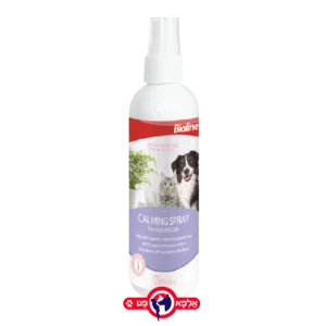 ביוליין ספריי מרגיע 120 מ''ל כלב חתול אן.או.סי 120 מ"ל