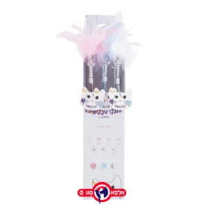 אמפטס חכה מון קט GALACTIC נוצה ופעמונים 40 ס''מ 1 יחידות