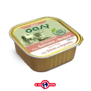 אואסי OASY מעדן פטה סלמון 150 גרם מונו פרוטאין חלבון יחיד!