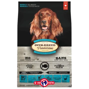 אובן בייקד OBT דגים נטול דגנים 11.34 ק''ג 11.34 קילוגרם