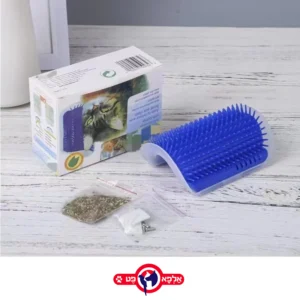 מבריש כחול עם קטניפ להדבקה לקיר פינתי 1 יחידות