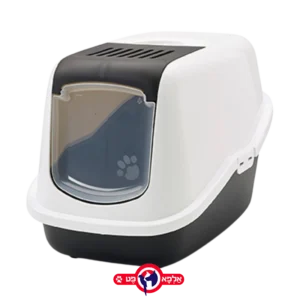 סאביק נסטור שרותים סגורים גג נפתח שחור לבן SAVIC 1 יחידות