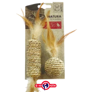 אמפטס כדור ורול נוצה 2 יחידות במארז 1 יחידות