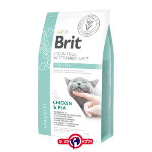 בריט רפואי יורינרי סטרוויט לחתול 2 ק''ג Brit struvite urinary