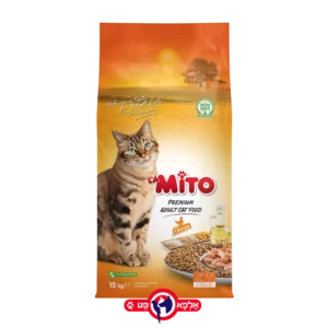 מיטו בטעם עוף 15 ק''ג לחתול MITO 15 קילוגרם