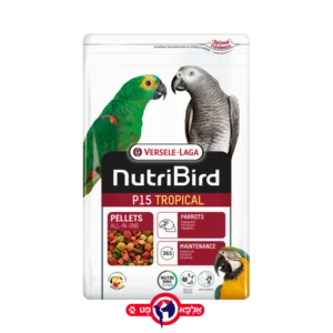 נוטריבירד פי 15 כופתיות צבעוניות 3 ק''ג NutriBird P15 tropical